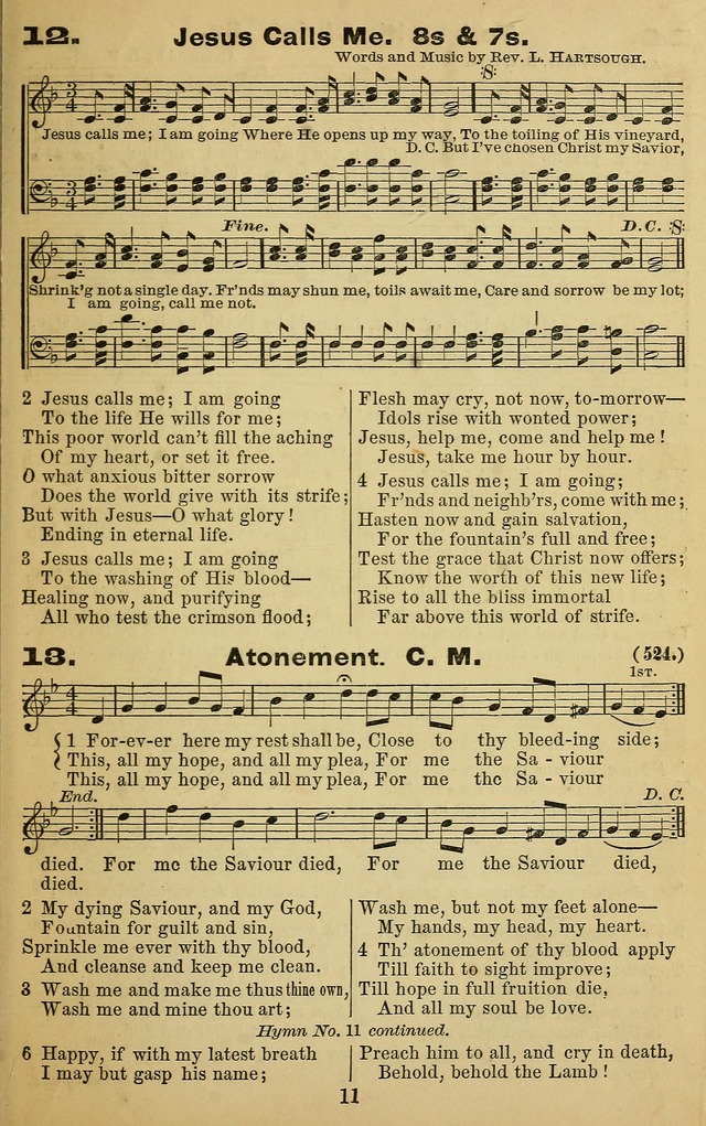 The Revivalist: a Collection of Choice Revival Hymns and Tunes page 11