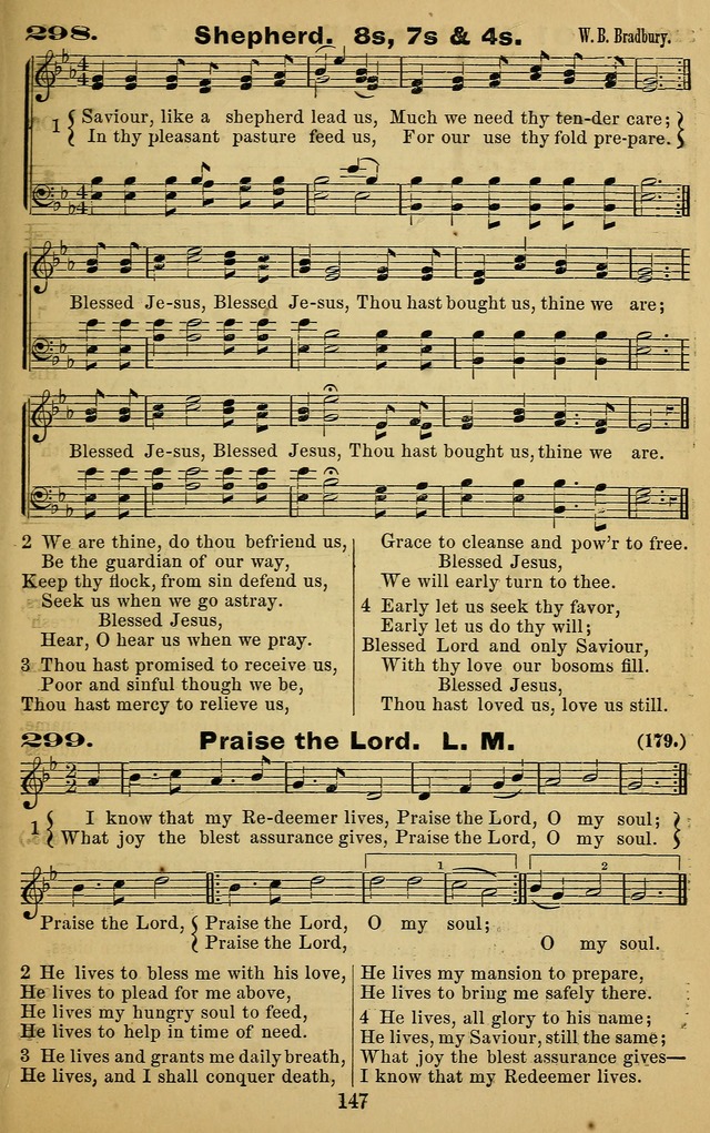 The Revivalist: a Collection of Choice Revival Hymns and Tunes page 147