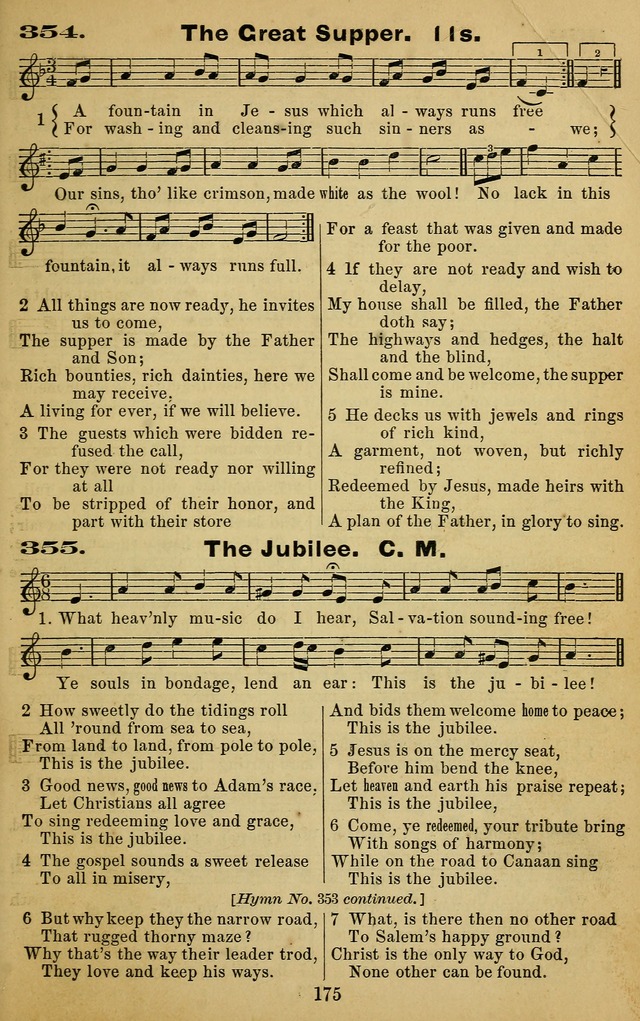 The Revivalist: a Collection of Choice Revival Hymns and Tunes page 175