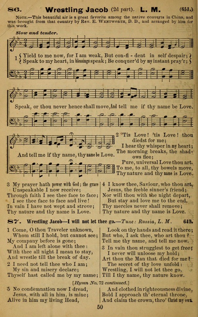 The Revivalist: a Collection of Choice Revival Hymns and Tunes page 50