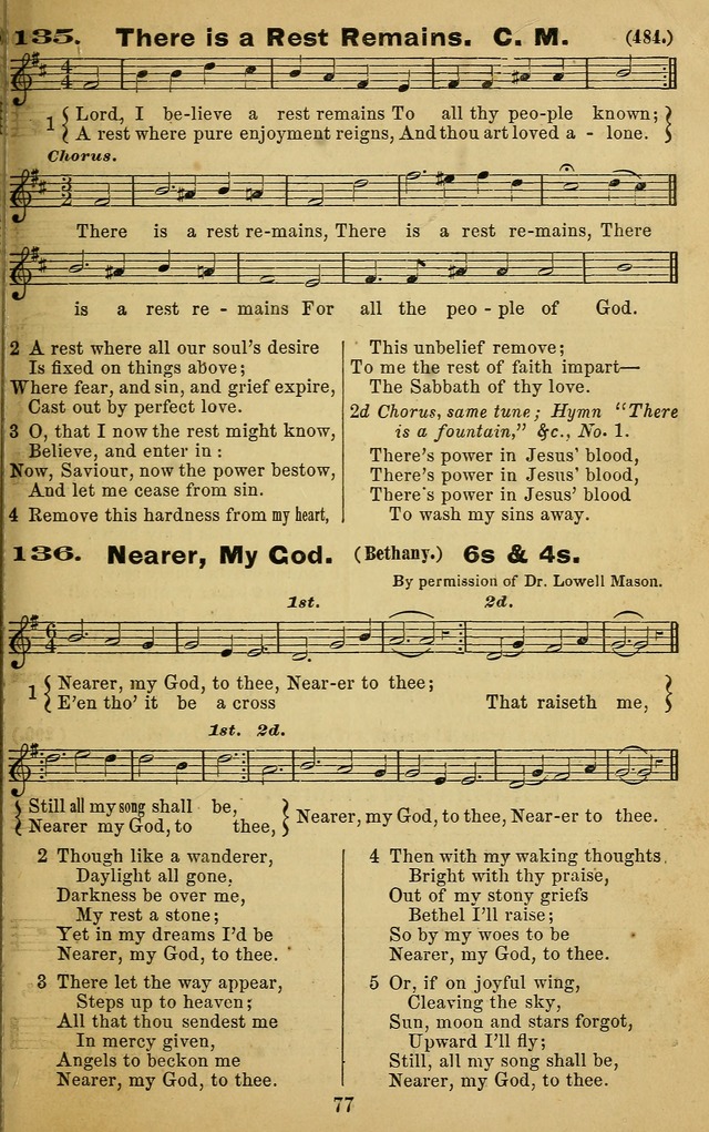 The Revivalist: a Collection of Choice Revival Hymns and Tunes page 77