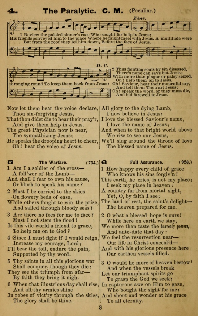 The Revivalist: a Collection of Choice Revival Hymns and Tunes page 8