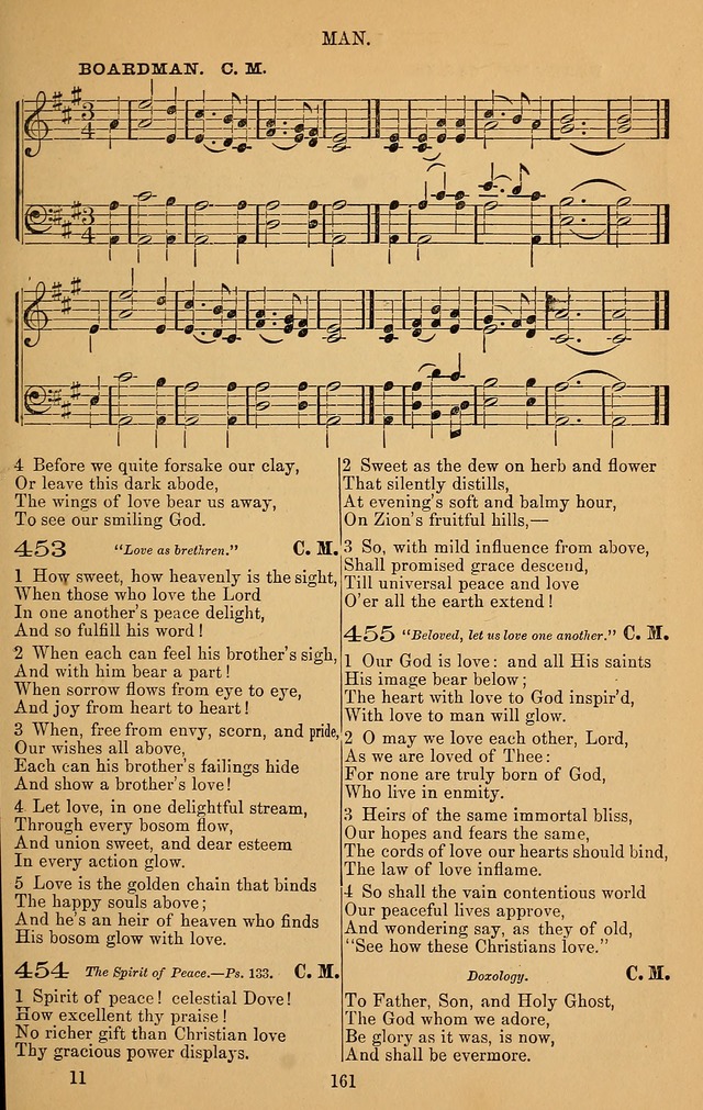 The Reformed Church Hymnal with tunes 452. Happy the heart where graces reign