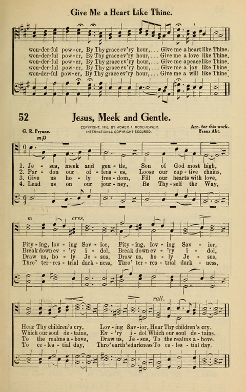  Jesus Meek And Gentle Abt Hymnary