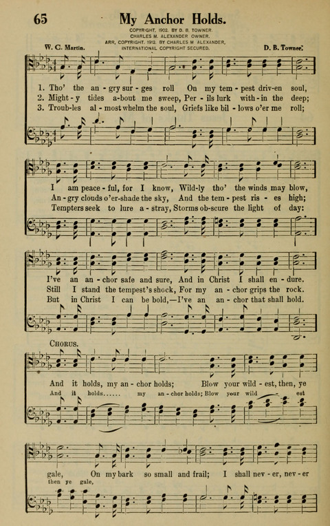 Rodeheaver Collection for Male Voices: One hundred and sixty Quartets and Choruses for men page 60