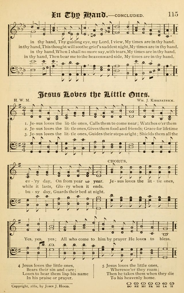 The Royal Fountain No. 3: sacred songs and hymns for use in Sabbath-school or prayer meeting page 101