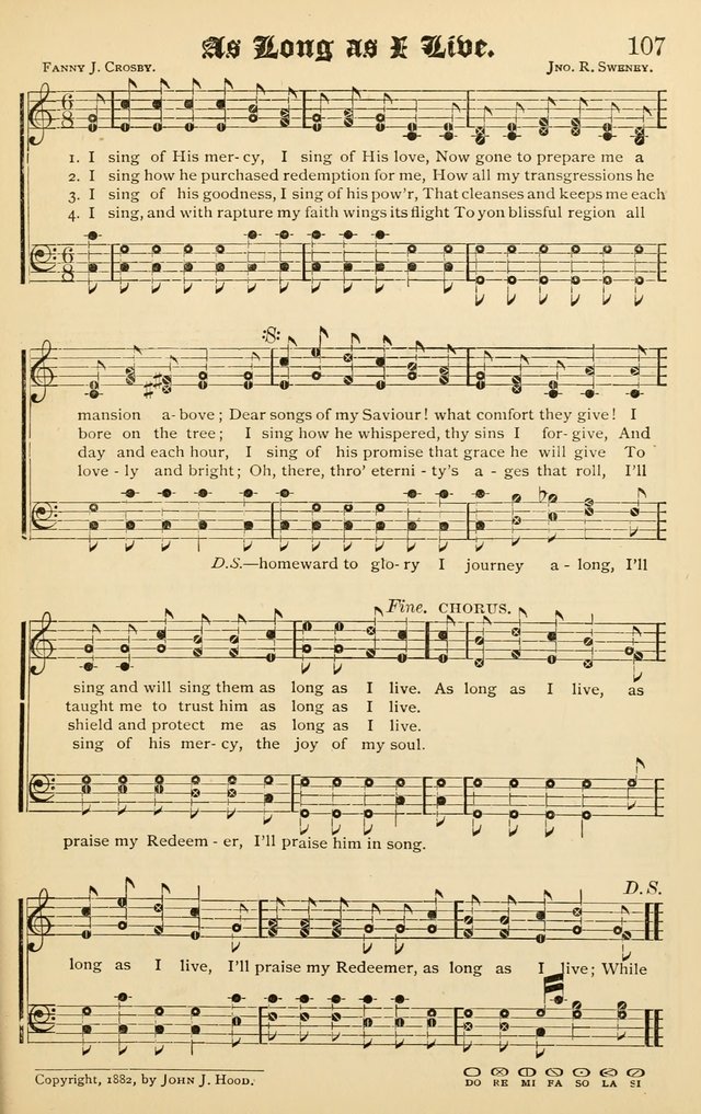 The Royal Fountain No. 3: sacred songs and hymns for use in Sabbath-school or prayer meeting page 93