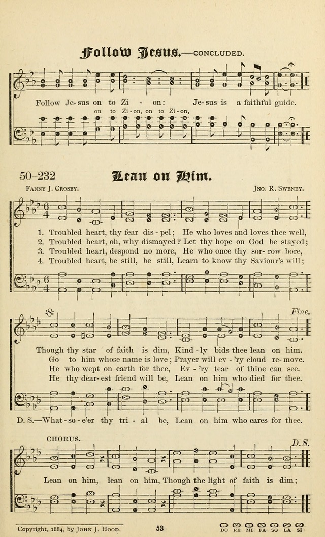The Royal Fountain No. 4: sacred songs and hymns for use in Sabbath-school or prayer meeting page 63
