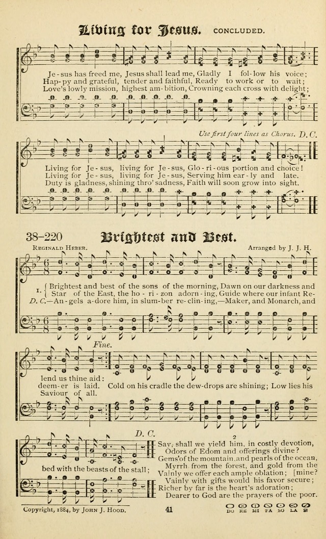 The Royal Fountain No. 4: sacred songs and hymns for use in Sabbath-school or prayer meeting page 71