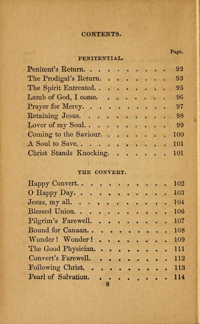 Revival Gems: a collection of spirit-stirring hymns. Specially adapted to revivals page 8