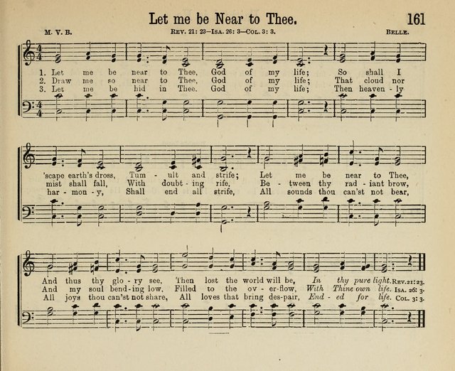 Royal Gems: a new and choice collection of Sunday school songs page 161