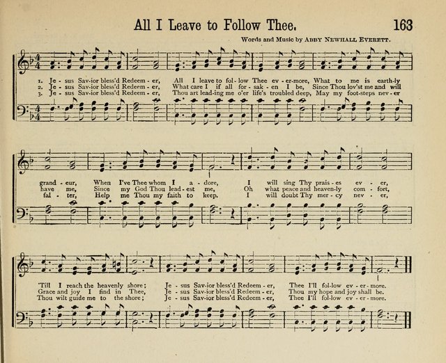 Royal Gems: a new and choice collection of Sunday school songs page 163