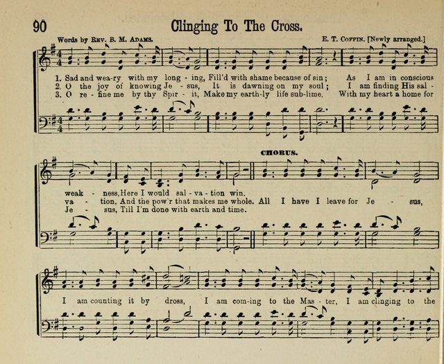 Royal Gems: a new and choice collection of Sunday school songs page 90