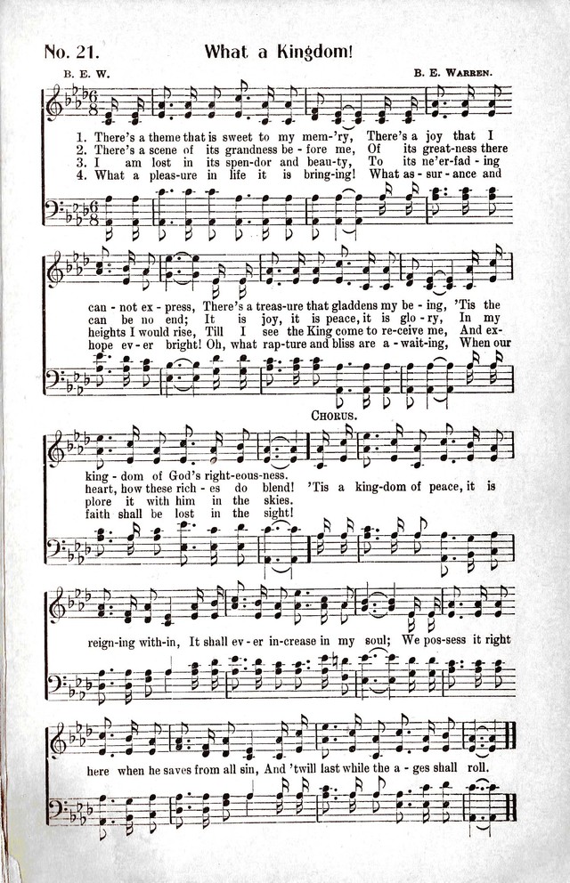 Reformation Glory: a new and inspiring collection of gospel hymns for evangelistic services page 21