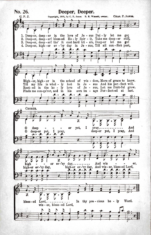 Reformation Glory: a new and inspiring collection of gospel hymns for evangelistic services page 26