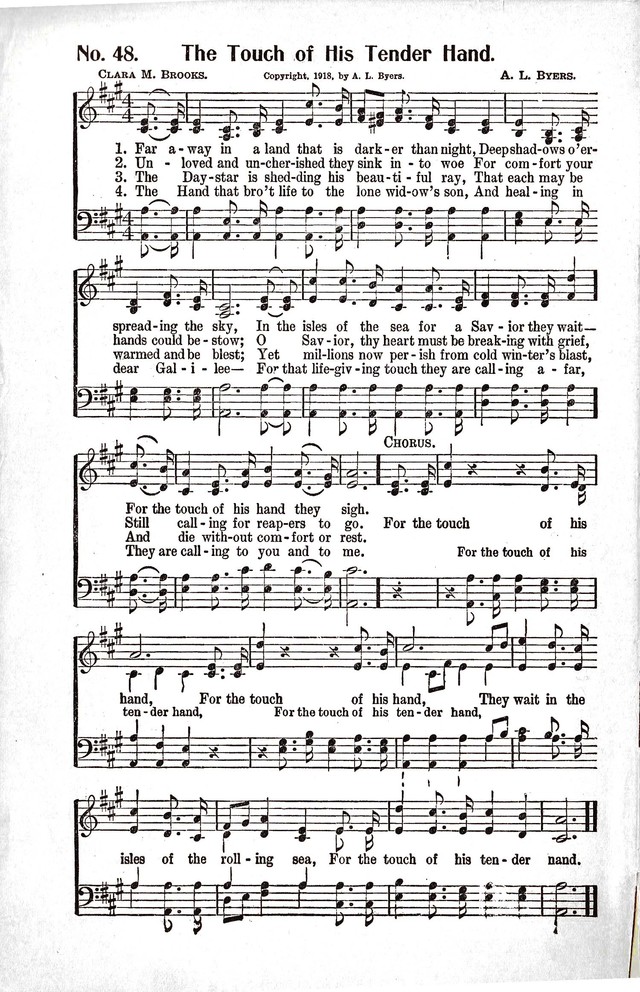Reformation Glory: a new and inspiring collection of gospel hymns for evangelistic services page 48