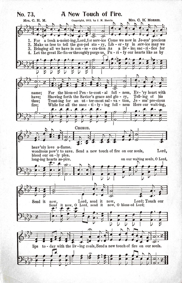 Reformation Glory: a new and inspiring collection of gospel hymns for evangelistic services page 73