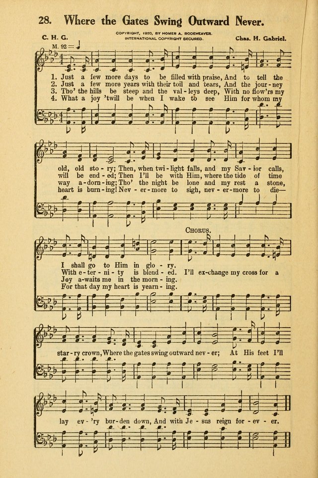 Revival Gems (with supplement Pearls of Song) page 28