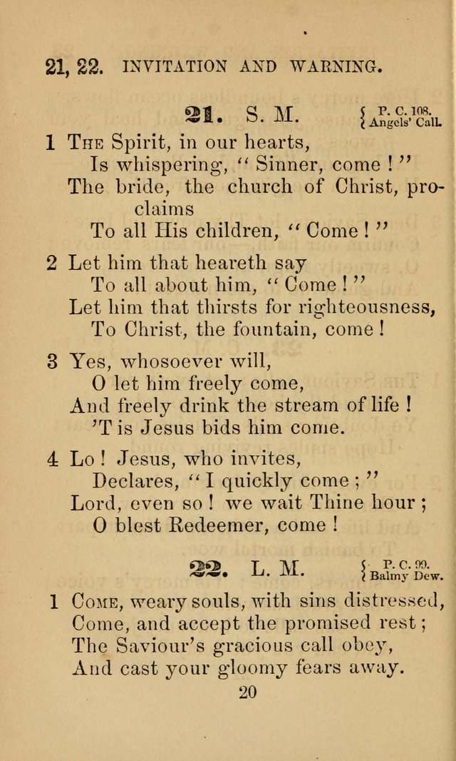 Revival Hymns page 20