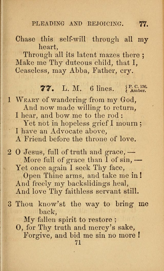 Revival Hymns page 71