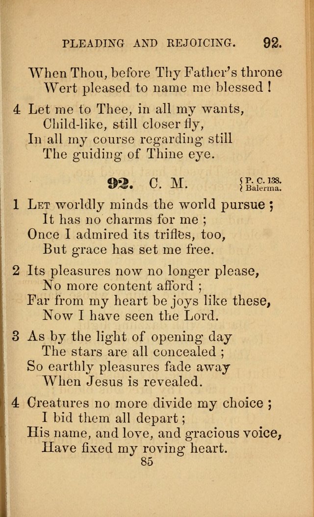 Revival Hymns page 85