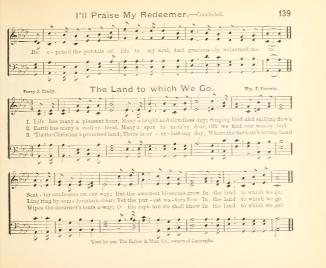 Royal Hymnal: for the Sunday School page 138