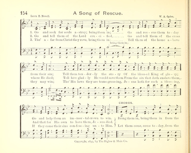Royal Hymnal: for the Sunday School page 153