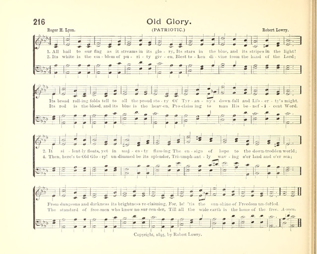 Royal Hymnal: for the Sunday School page 217