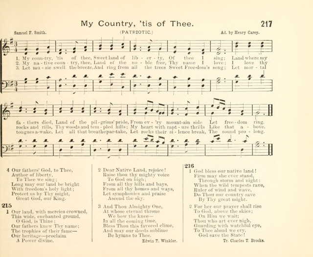 Royal Hymnal: for the Sunday School page 218