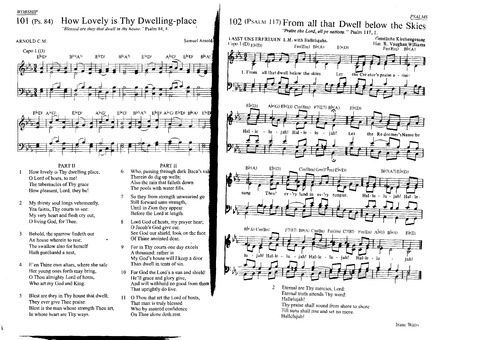 Hymn: How lovely are Thy dwelling places