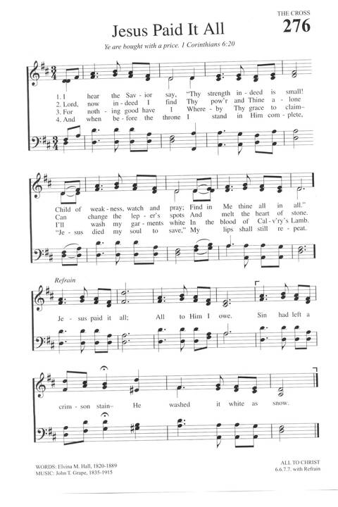 Rejoice Hymns page 309