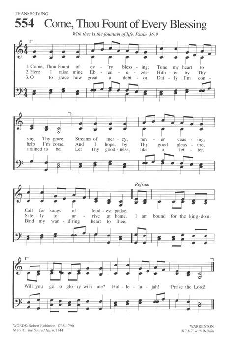 Rejoice Hymns page 609