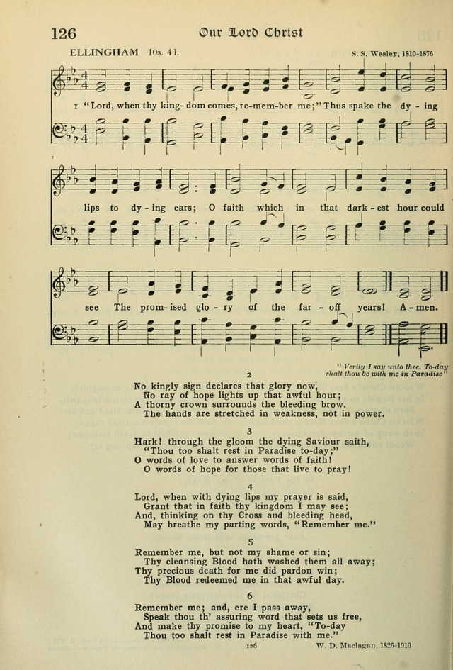 The Riverdale Hymn Book page 127