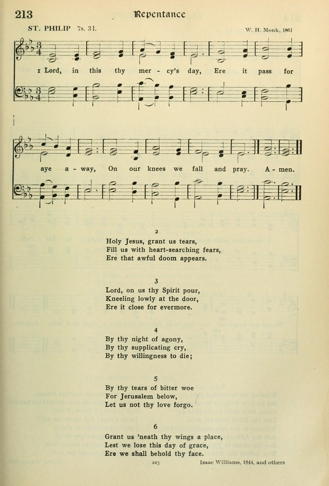 The Riverdale Hymn Book page 216