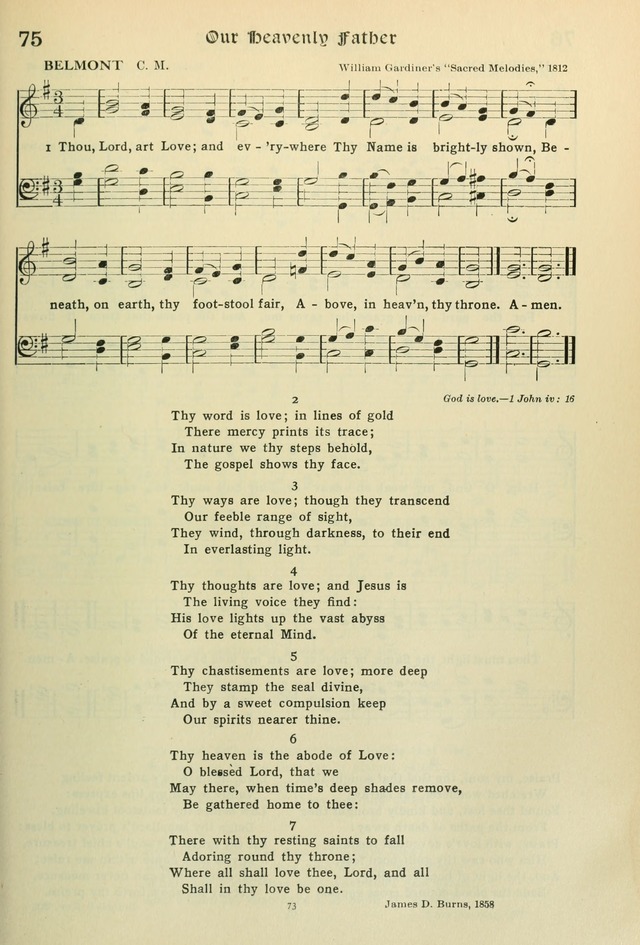 The Riverdale Hymn Book page 74