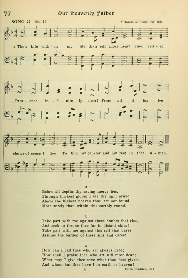 The Riverdale Hymn Book page 76