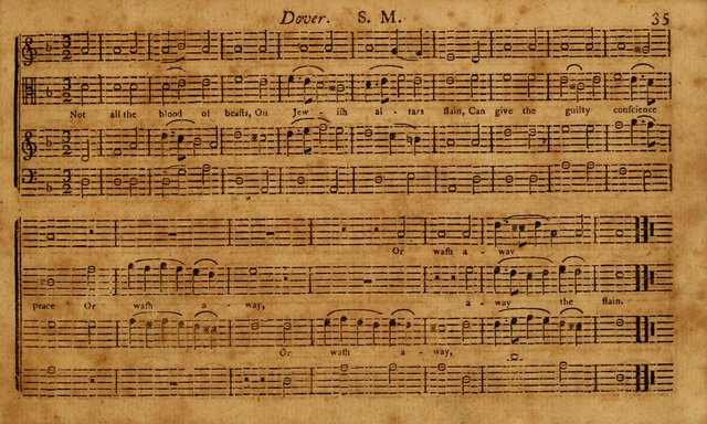 The Rural harmony: being an original composition, in three and four parts ; for the use of singing schools and musical societies page 38