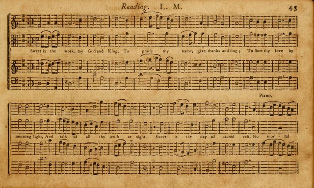 The Rural harmony: being an original composition, in three and four parts ; for the use of singing schools and musical societies page 46