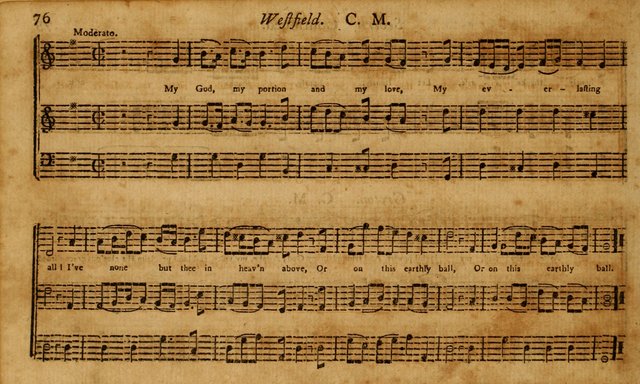 The Rural harmony: being an original composition, in three and four parts ; for the use of singing schools and musical societies page 79
