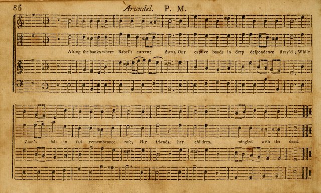 The Rural harmony: being an original composition, in three and four parts ; for the use of singing schools and musical societies page 89