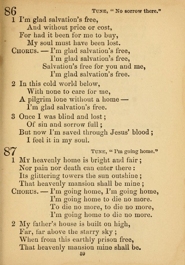 Revival Hymns (Rev. ed.) page 59