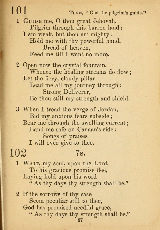 Revival Hymns (Rev. ed.) page 67