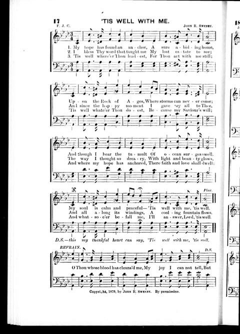 Revival Hymns: Selected and Arranged page 18