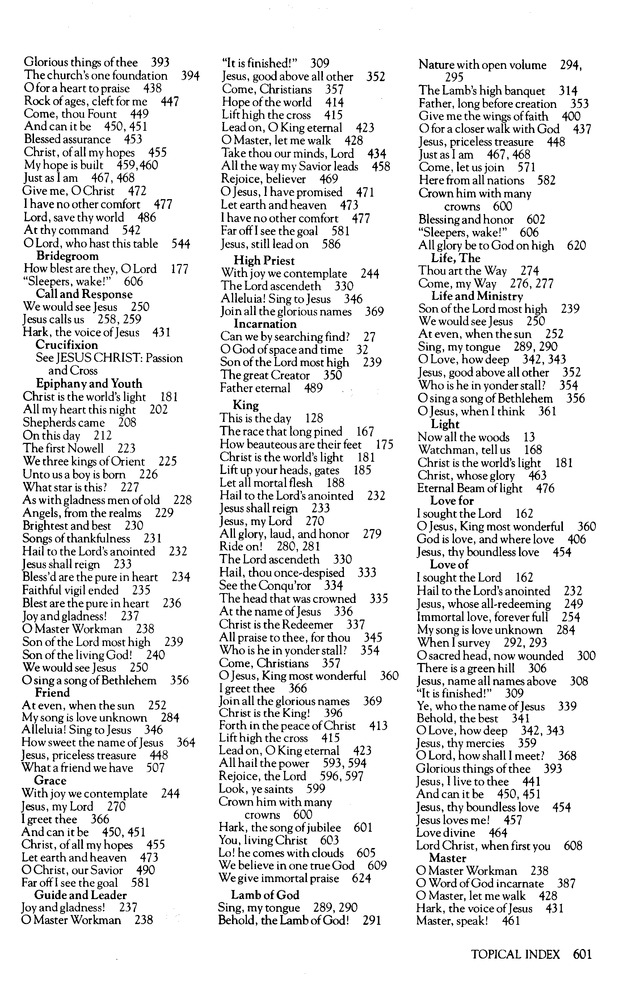 Rejoice in the Lord page 589