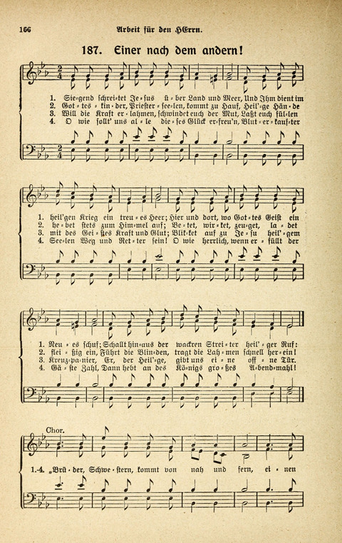 Rettungsjubel: Zum Gebrauch in Evangelisations- und Glaubens-Versammlungen page 166