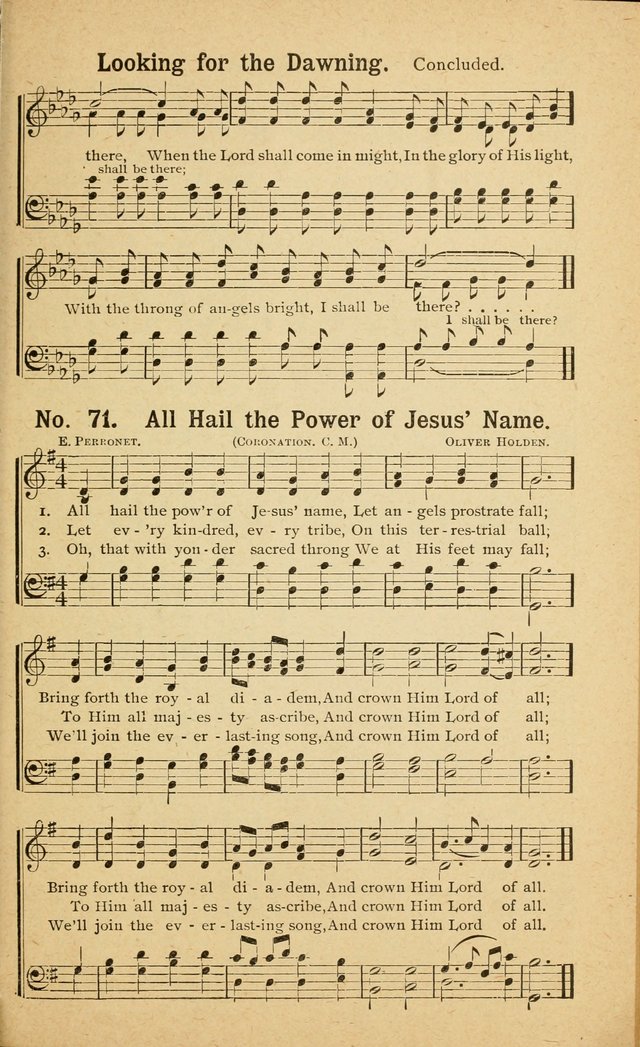 Revival Melodies: containing the popular Welsh tunes used in the great revivail in Wales; also a choice selection of gospel songs specially adapted for evangelistic and devotional meetings  page 65