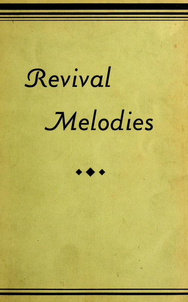 Revival Melodies page cover