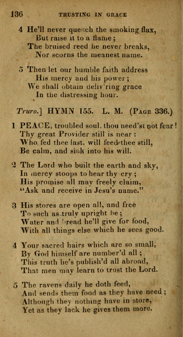 The Reformed Methodist Pocket Hymnal: Revised: collected from various authors. Designed for the worship of God in all Christian churches. page 136