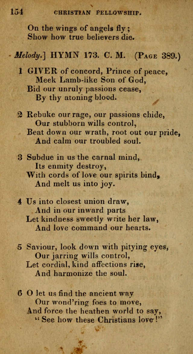 The Reformed Methodist Pocket Hymnal: Revised: collected from various authors. Designed for the worship of God in all Christian churches. page 154