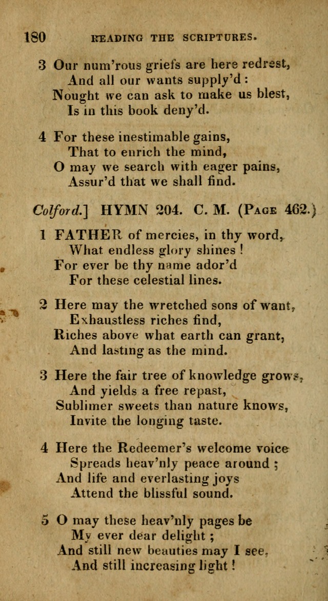 The Reformed Methodist Pocket Hymnal: Revised: collected from various authors. Designed for the worship of God in all Christian churches. page 180